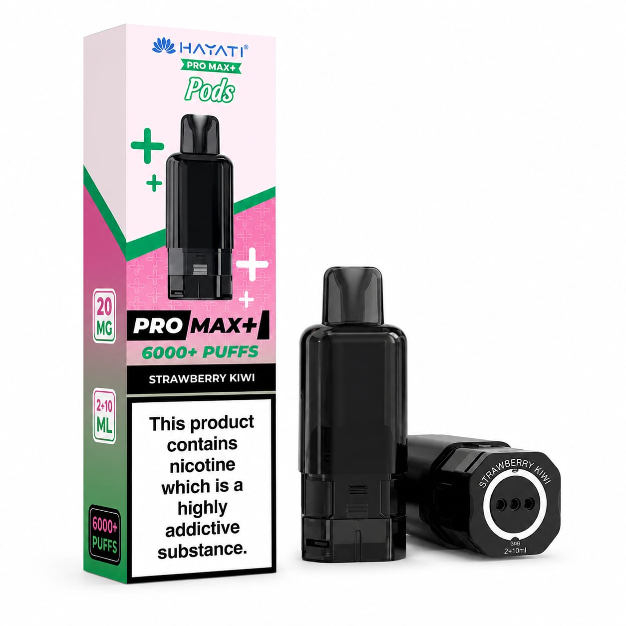 Hayati Pro Max Plus 6000 Puff Prefilled Replacement Pods, Pack Of 5