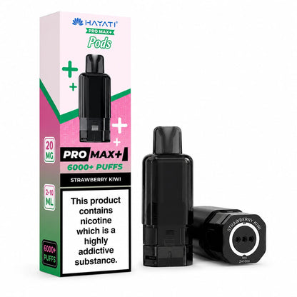 Hayati Pro Max Plus 6000 Puff Prefilled Replacement Pods, Pack Of 5