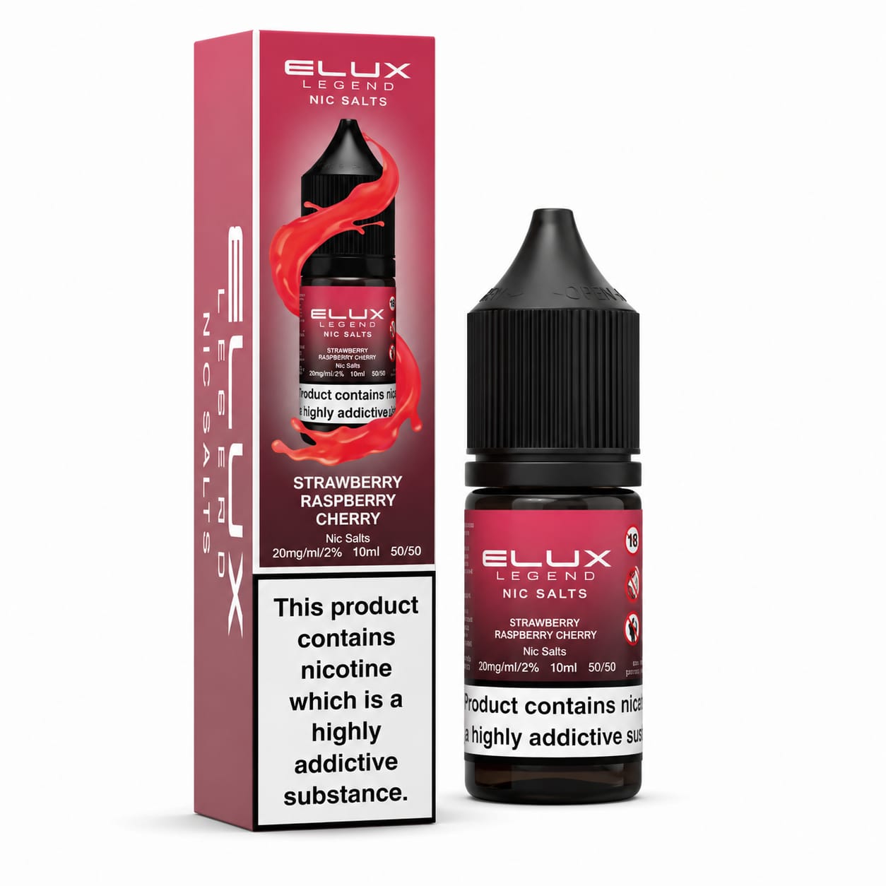 Elux Legend Nic Salt 10ml E-Liquid - Pack of 10 Bottles