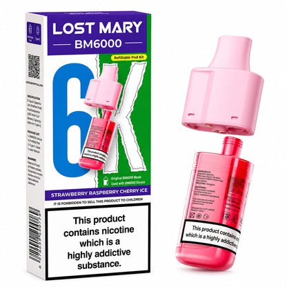 Lost Mary BM6000 Prefilled Replacement Pod, Single