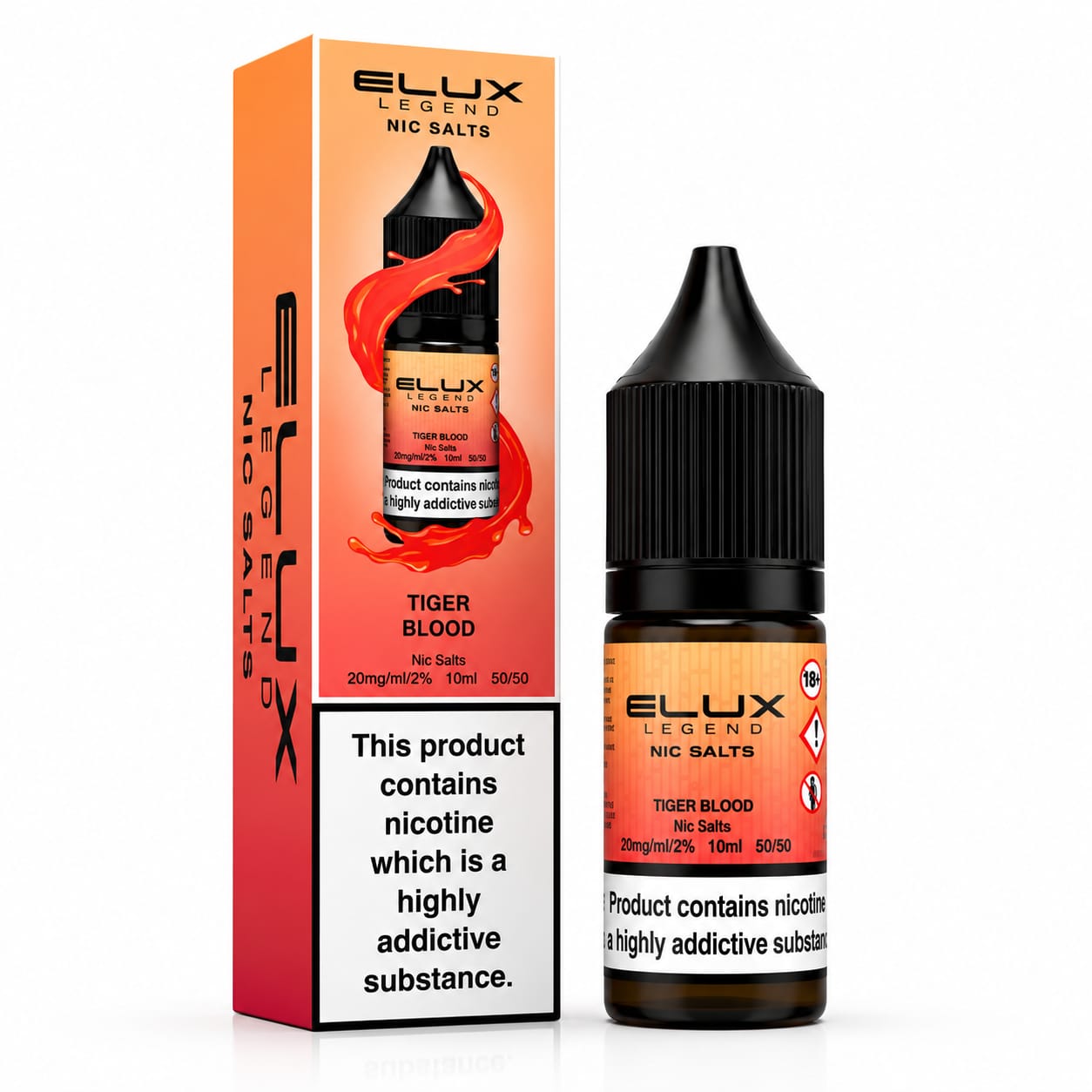 Elux Legend Nic Salt 10ml E-Liquid - Pack of 10 Bottles