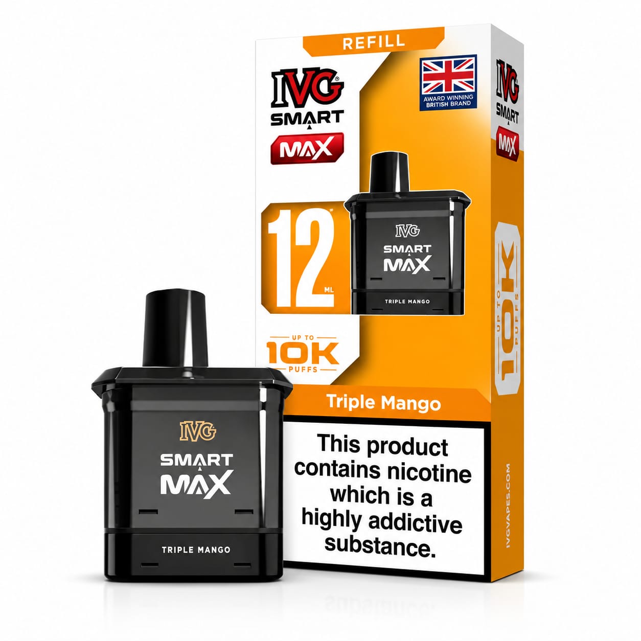 IVG Smart Max 10000 Puff Prefilled Replacement Pods - Pack of 5