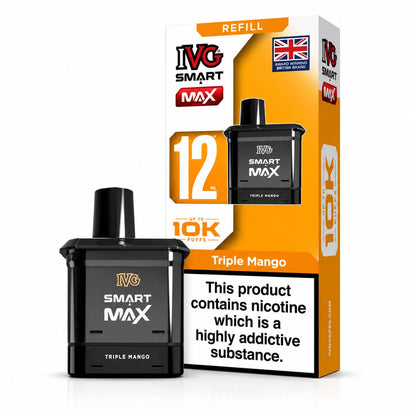 IVG Smart Max 10000 Puff Prefilled Replacement Pods - Pack of 5