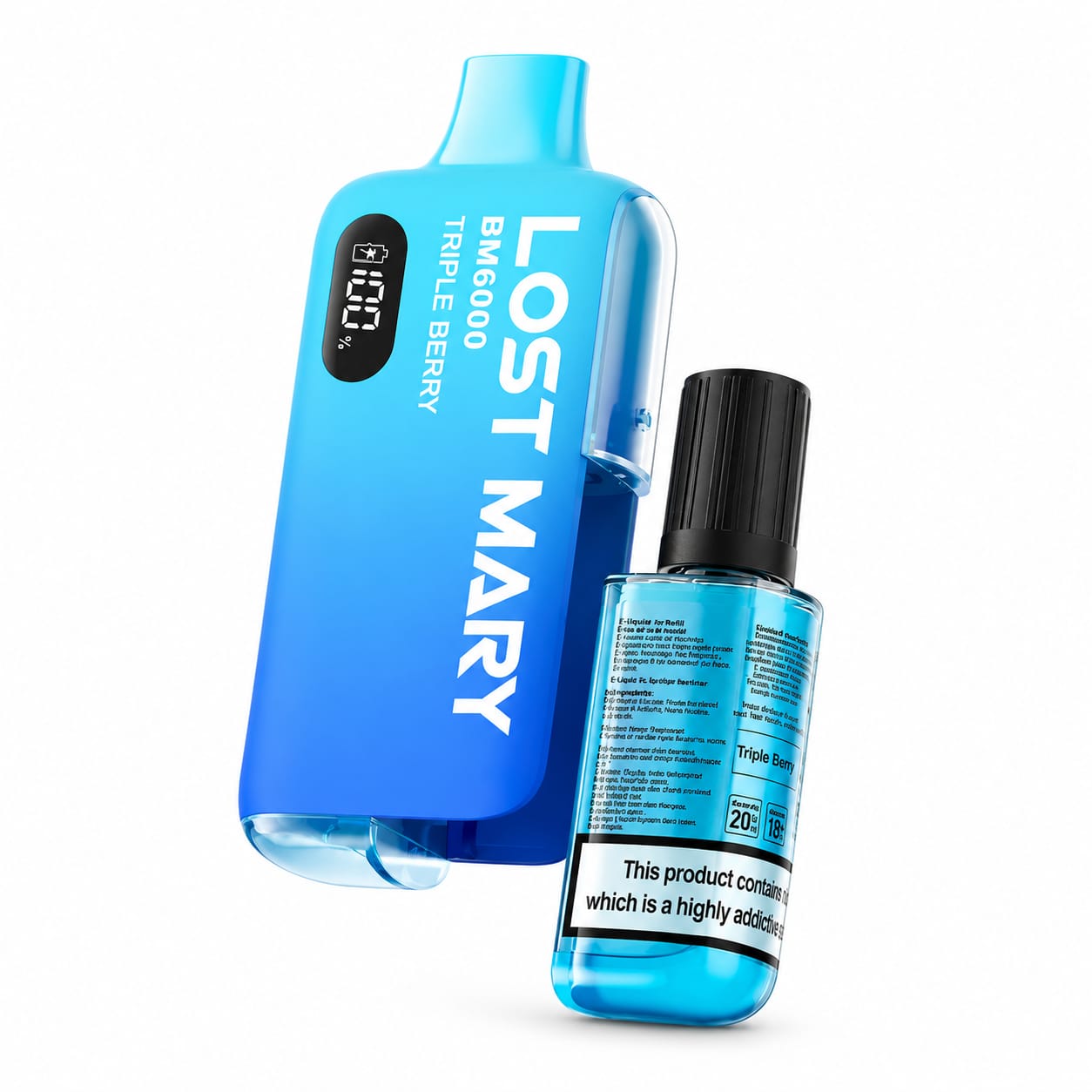 Lost Mary BM6000 Prefilled Vape Kit - Rechargeable 6000 Puff Vape (Single)