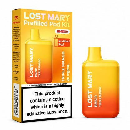Lost Mary BM600 Prefilled Vape Kit - Single Edition