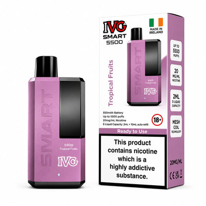IVG 5500 Disposable Vape — Single Unit