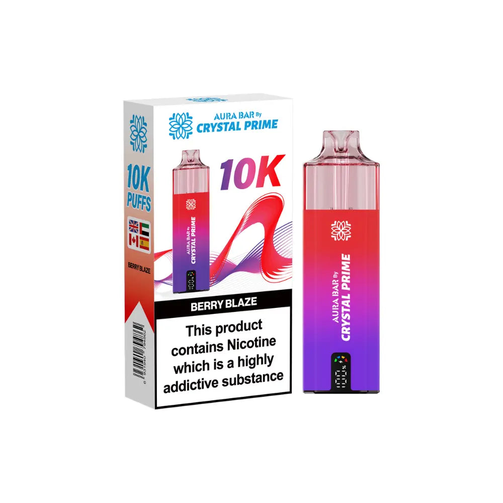 Crystal Prime 10000 Prefilled Vape Kit, Single Device