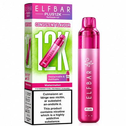 Elf Bar Elfplus 12K Prefilled Vape Kit: Single Kit