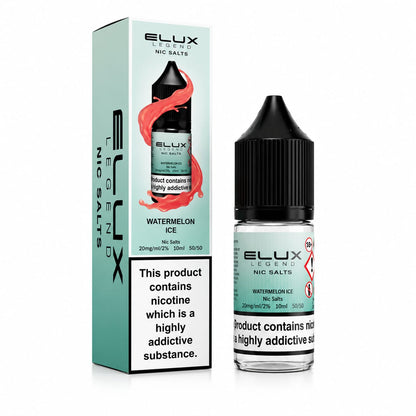 Elux Legend Nic Salt 10ml E-Liquid - Pack of 10 Bottles
