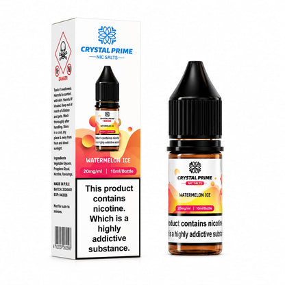 Crystal Prime 7000 Nic Salt 10ml E-Liquid - Pack of 10 Bottles