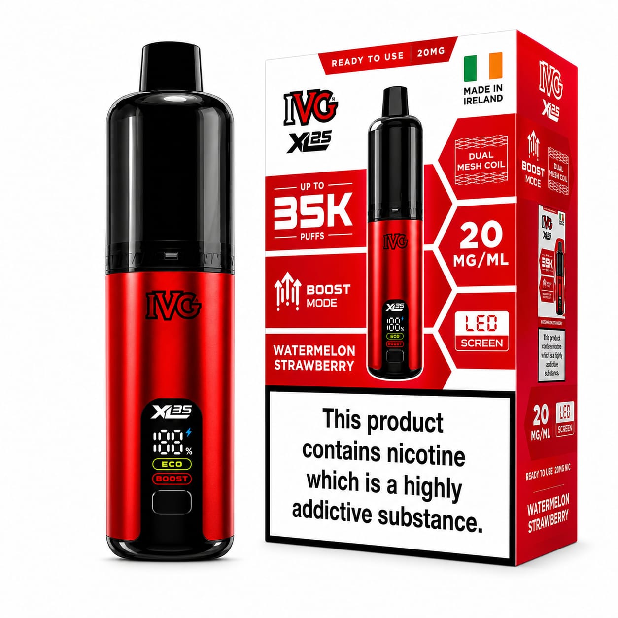 IVG XL 35K Prefilled Vape Kit.